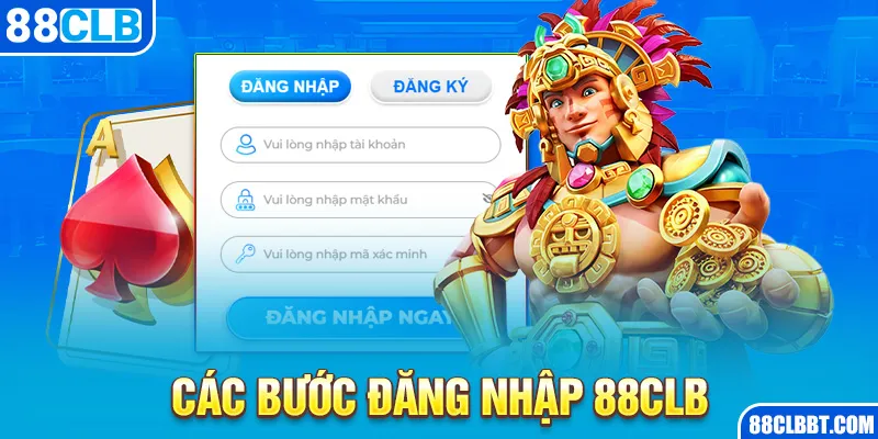 Các bước đăng nhập vào nền tảng cá cược 88CLB