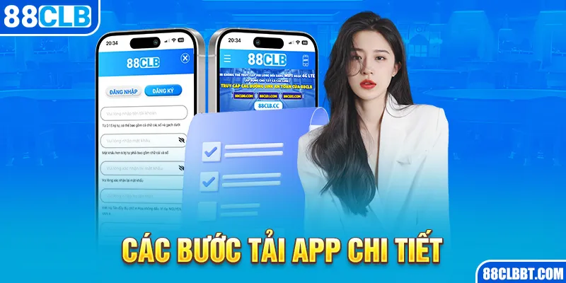 Các bước tải app chi tiết