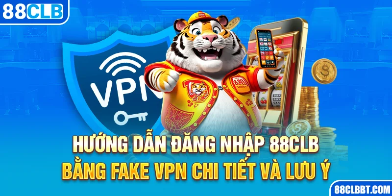 Các bước đăng nhập 88CLB bằng Fake VPN chi tiết