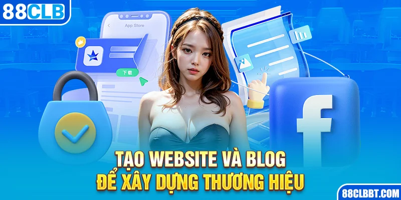 Tạo website và blog để xây dựng thương hiệu